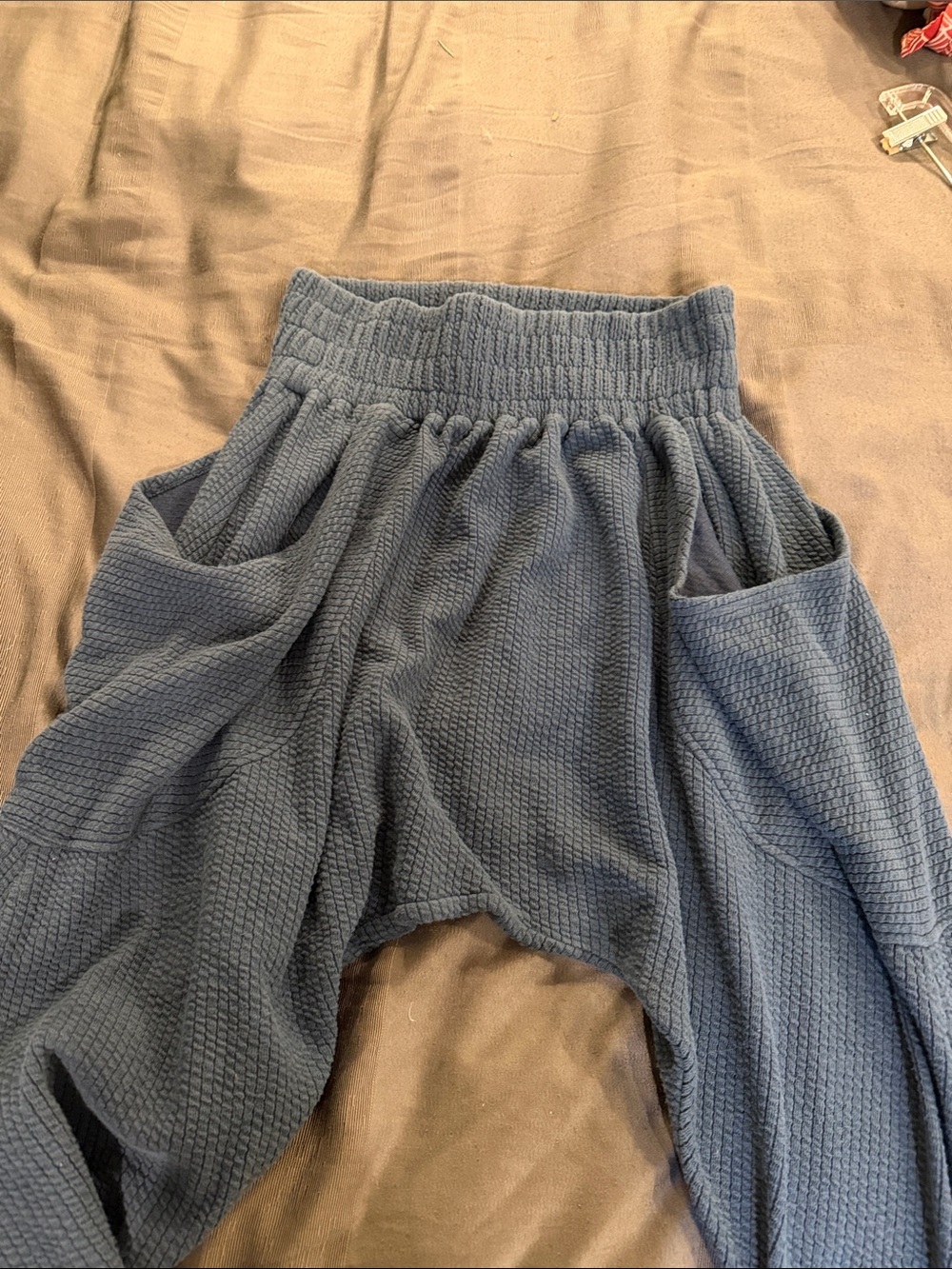 Free People Waffle Harem Pants - Picture 8 of 12